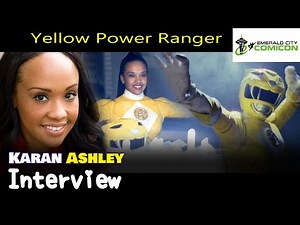 Yellow Power Ranger "Aisha" Karan Ashley Interview at Emerald City Comic Con #PowerRangers #aisha