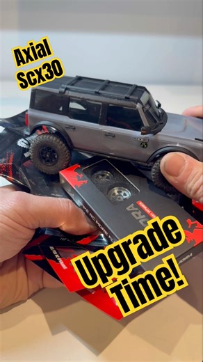 Axial Scx30 Upgrades- Are they worth it? #rccar #scx30 #rcfun #rcoffoad #shorts #scx24