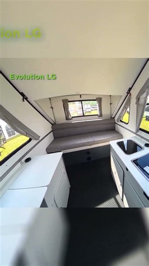 Aliner Evolution LG Interior Tour | A Frame Camper Travel Trailer