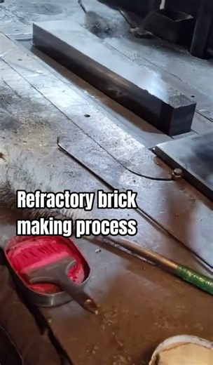 Refractory brick production process#refractory #factoryproducts #factory #manufacturing #fire