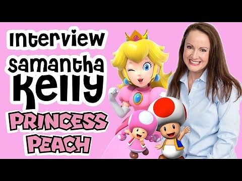 Voice of Princess Peach! Interview with Samantha Kelly