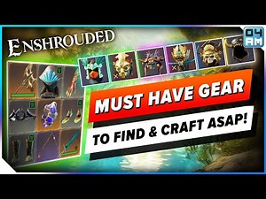 Enshrouded ALL NEW UNIQUE Items & Gear Showcase - Find & Crafting Guide! Wake of Water