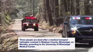 3 dead after medical transport helicopter crash