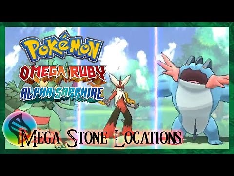 Pokemon Omega Ruby and Alpha Sapphire: Where to Find Every Mega Stone