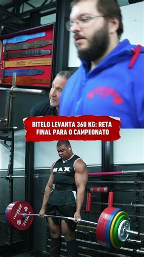 BITELO DEADLIFTS 360 KG FINAL STRETCH BEFORE THE CHAMPIONSHIP