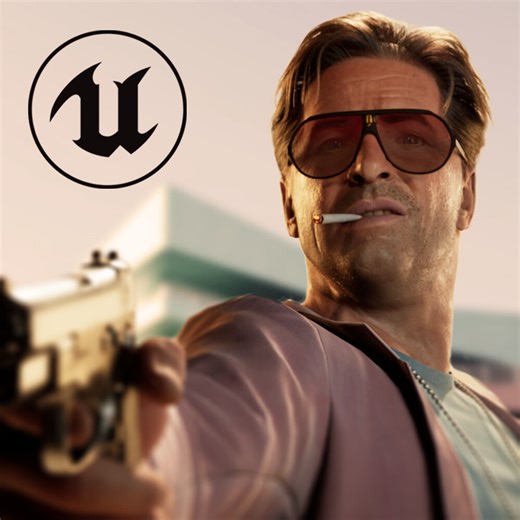 Miami Vice Meet GTA - Sonny "James" Crockett, Julien Lafragette