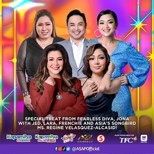 6.2K views · 641 reactions | Get ready for a Champions face-off with Jona, Jed, Frenchie, Lara, and Regine!   Don't miss out, see you ASAP Homies! | ASAPOFFICIAL | Facebook