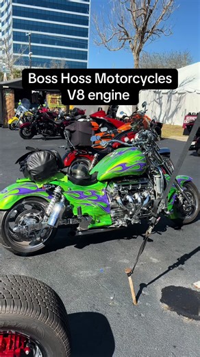 Boss Hoss Motorcycles with V8 engine Daytona Bike Week #bosshoss #truesouthernaccent #foryou #foryoupage #fyp