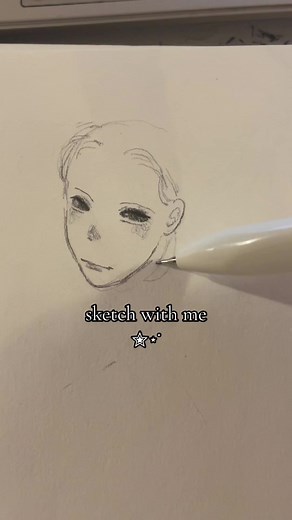 sci-fi robo girl sketch #sketch #art #fyp #sketchbook #fypシ