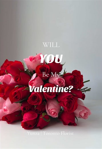 yunzaflorist (@yunzaflorist) - Will you be my Valentine? 🌷💕 Valentine’s Day is just around the corner! To ensure you get the perfect flowers for your special someone, we recommend booking your arrangement soon. ✨🌷 ✨💝 yunzaflorist.com #Flowershop #flowers #torontoflorist #thornhill #thornhillflorist #valentinesdaygifts #valentinesdaygiftideas #torontoflowerdelivery