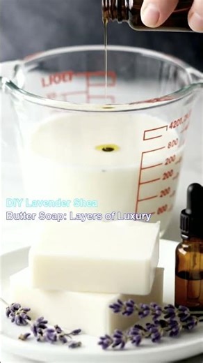 DIY Lavender Shea Butter Soap: Layers of Luxury