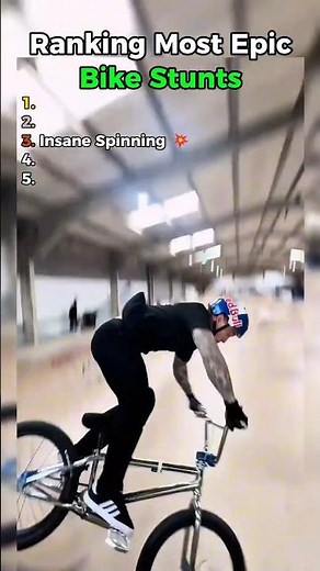 Ranking Most Epic Bike Stunts 🚴🔥 Pt. 3 #shorts | Insane Tricks Compilation