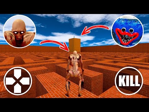 I BECAME NEW SCP-096 vs HUGGY WUGGY – CRAZY Garry’s Mod Battle!