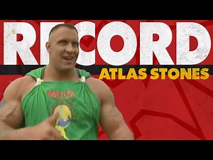 Arild Haugen sets Atlas Stone EVENT RECORD | World's Strongest Man
