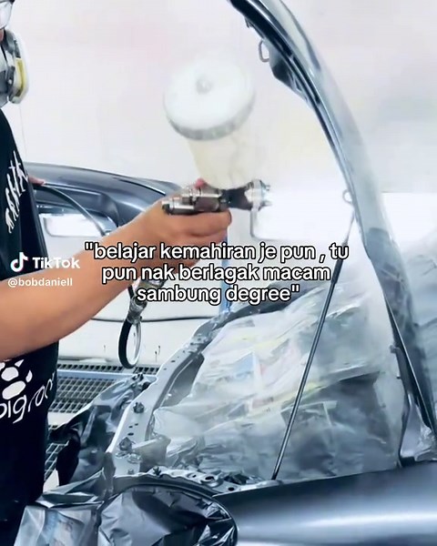 Painting a Motorcycle: Skills After SPM