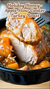 Holiday Honey-Apple Slow Cooker Turkey Roast — Don’t Lose This Recipe Tender · glossy · slow-cooked comfort There’s a kind of Holiday warmth that only comes from a slow cooker humming quietly in the corner. Apples soften, honey melts into the sauce, and a turkey roast turns fork-tender under a gentle glaze. This is the kind of meal that fills the house before it fills the plates — calm, comforting, and meant to be sliced slowly at the table. Don’t Lose This Recipe. Ingredients (Serves 6–8) 3–4 l