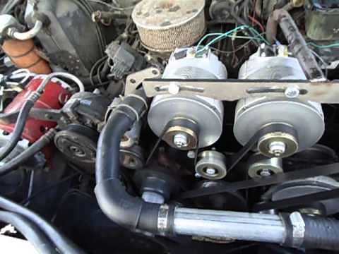 Quad Alternator Bracket for 89-95 Chevy Suburban/Tahoe