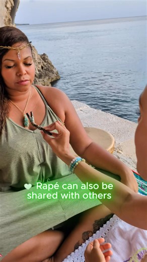  Did you know?! Rapé (Hapé) is a sacred Amazonian herbal snuff...