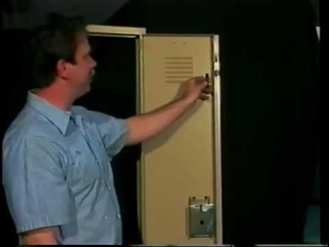 How to fix Medart school lockers with plastic latch and lock rod guide