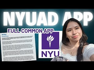 NYU Abu Dhabi Student EXPOSES Her Full Application & Top Secrets to Get Accepted!