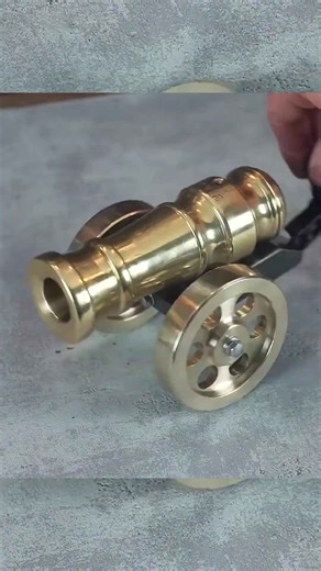 I made a fully working mini cannon