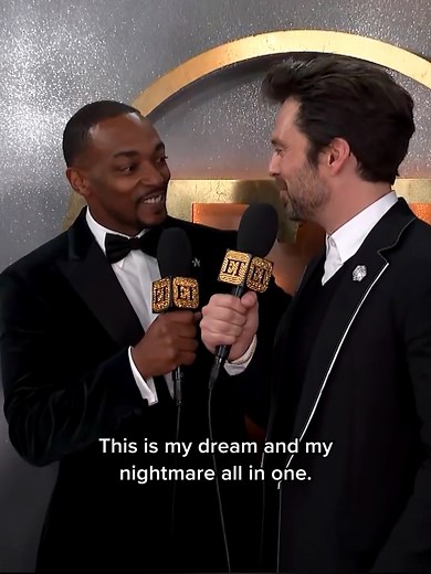 Anthony Mackie and Sebastian Stan: Golden Globes Dream Team
