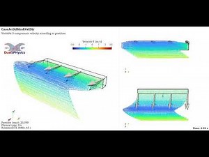 DualSPHysics example: CaseJet3dMeshVelDir