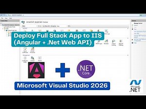 Deploy Angular + .NET Core Web API on IIS | JWT + OAuth 2.0 with Google Setup #IIS #Angular
