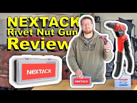 NEXTACK Rivet Nut Gun | How to Install Rivet Nut | The Dodgeball