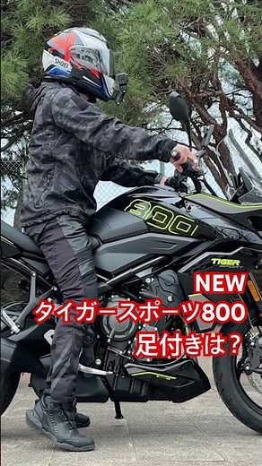 NEW Tiger Sports 800 with legs #motovlog #Tiger Sports800 #Tiger Sports800 #triumph #motorcycle l...
