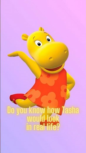 Tasha from The Backyardigans in real life #thebackyardigans #ai #viral #tiktok