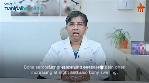 Sarcomas often appear as painless swellings or persistent bone pain. Since they can grow silently, early evaluation is crucial. Dr. Bikram Kumar Deka, Consultant – Surgical Oncology & Robotic Surgery, Manipal Hospital Dwarka, New Delhi explains how sarcomas develop, the early signs you should never ignore, and why timely diagnosis through biopsy and imaging is crucial for better outcomes. From soft tissue sarcomas that present as painless swellings to bone sarcomas causing persistent night pain,