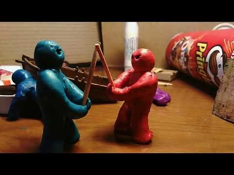 Epic claymation battle|War animation|ClayClaus short film|