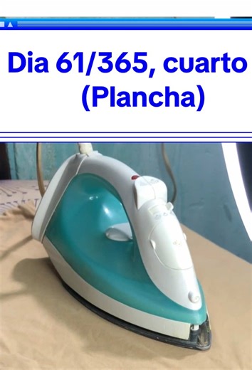 Día 61/365. Cambiando objetos de mi hogar, ¿aquien mas se le ha dañado la plancha o quemado? ¿Saben el riesgo alto para la tú integridad que es usar una plancha así? Nosotros nos estábamos acostumbrando a eso y antes que invertir en fiesta preferimos invertir en esta seguridad, gracias por acompañarmeee, los amo #retodeteseo