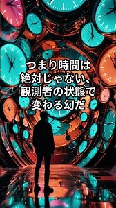 [A 2,500-year-old mystery for humanity] Is "time" an illusion? The theory of relativity explains ...