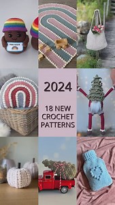 As the year comes to an end, I’m reflecting on the 18 crochet patterns I’ve shared with you in 2024. Each one was a little creative journey, and I’m so grateful for every moment spent designing them. ❤️ I’m already looking forward to bringing new ideas to life in the coming year. Thank you all for your kindness, encouragement, and support this year. Every like, comment, and message truly means the world to me❤️ Wishing you all a Happy New Year filled with joy and endless amounts of yarn. See you