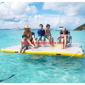 [Hot Item] Solstice Deck Inflatable Floating Beach Dock