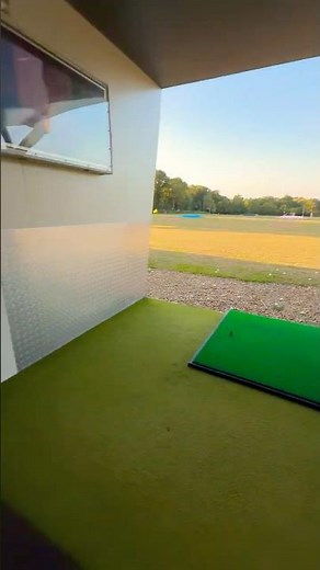 Hoebridge Golf Driving Range Trackman setup