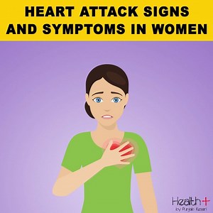 5.5M views · 10K reactions | Heart Attack Signs and Symptoms in Women | Health+ | Facebook
