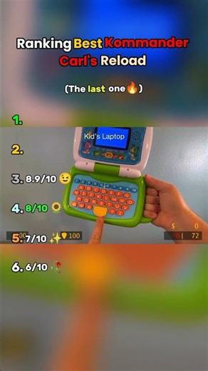 Ranking the BEST Kommander Karl reload animations!#kommandercarls #shortvideos #reload