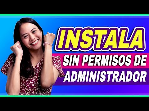 Instala PROGRAMAS sin PERMISOS de ADMINISTRADOR Windows 10/11 PRO |2022-2023-2024 |Método SENCILLO