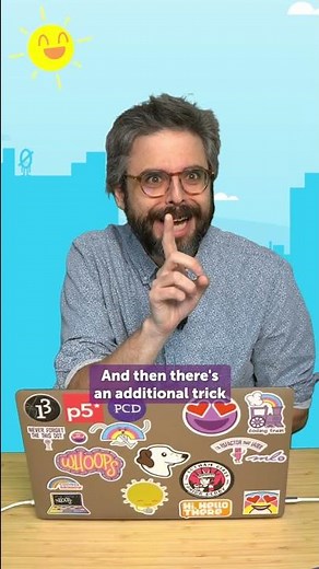 👾 p5.js saveGif() changes everything! #creativecoding #programming #shorts