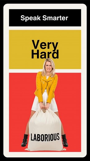 4 Smart Words to Replace Very Hard | Speak English Naturally | WordCraft Academy