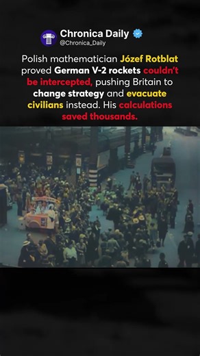 🔎 The Scientist Who Saved 100.000 Londoners from German Rockets