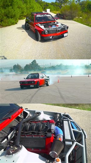 BMW 3 Series E21 Track Drift
