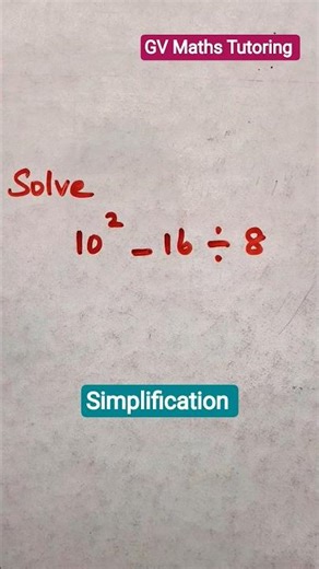 Easy simplification tricks | BODMAS Rule| #shorts #maths #mathstricks #bodmas_rule #simplification