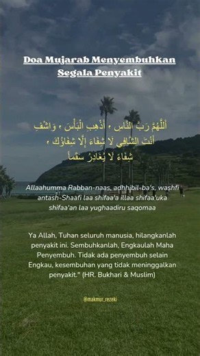 Doa Menyembuhkan Penyakit Sesuai Sunnah Nabi (Ampuh & Mustajab)