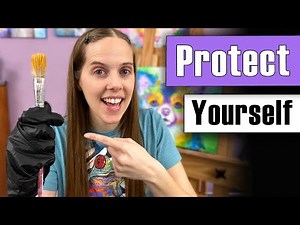 Why You Should Wear Gloves When Acrylic Painting