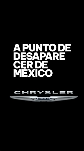 ¿Sabías que Chrysler ya desapareció de México? Ya solo están tratando de colocar las últimas Pacífica 2022 que tienen en inventario. Ya no venden autos últimos modelos. Chrysler fue la tercer armadora en llegar a México y tras 87 años de historia está a punto de desaparecer. Una marca con mucha historia y con muchos modelos icónicos en el mercado mexicano, quebró en el 2008, luego fue comprada por FIAT en el 2009 y luego FIAT se unió con Peugeot para formar Stellantis. Y desde entonces quedó en 