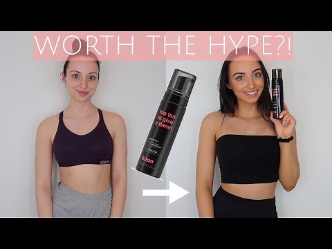 B. Tan Too Tan to Give a Damn 1 Hour Self Tan Mousse Review + Demo | Self Tanner Reviews